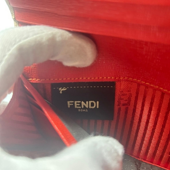 Fendi Beige Monster Eyes Wallet - Picture 9 of 10